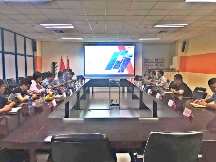 中科院海岸带钻研所辅导专家一行到k8凯发软件调查